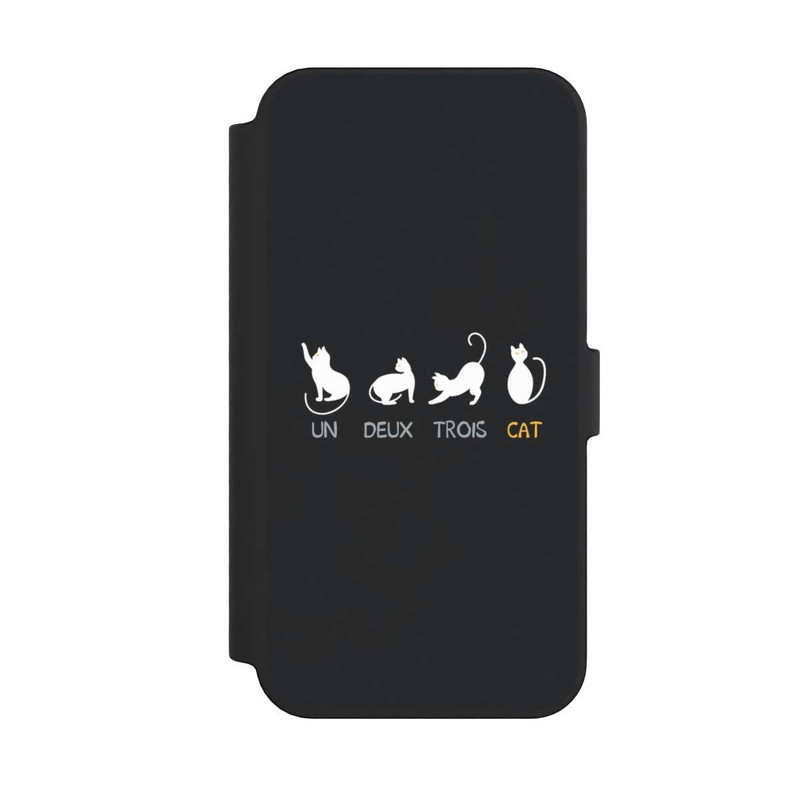 iPhone 14 Pro Max NIVOflip Un Deux Trois Cat