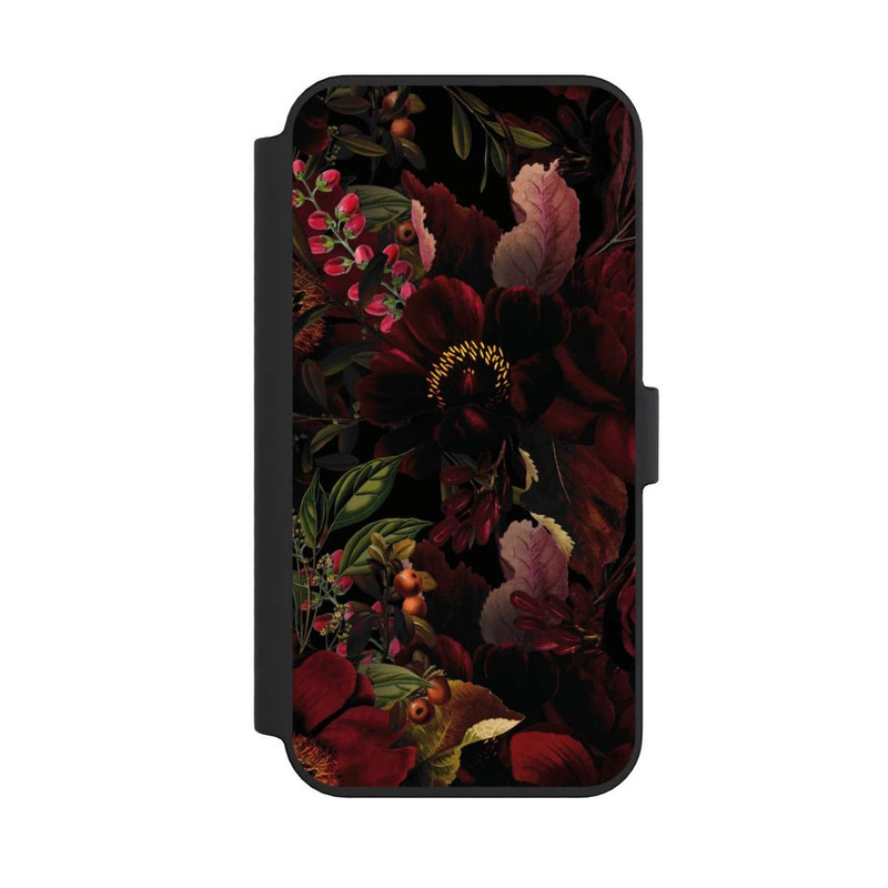 iPhone 14 Pro Max NIVOflip Dunkle Blumenwiese