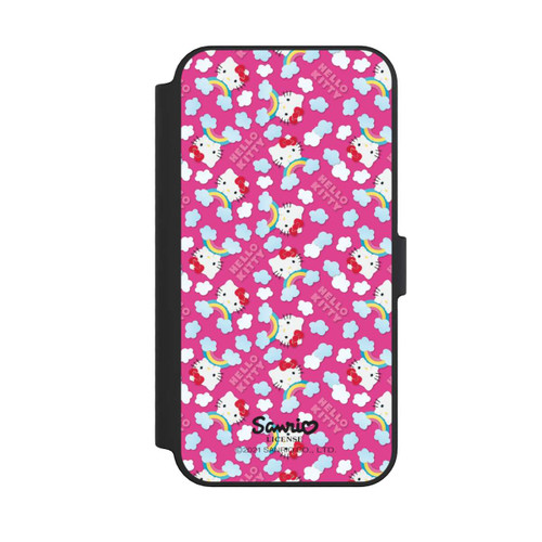 Apple iPhone 14 Pro Max NIVOflip Hello Kitty Regenbogenmuster