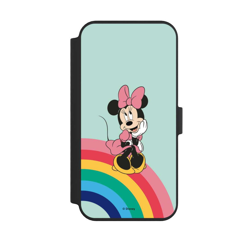 iPhone 14 Pro Max NIVOflip Minnie Regenbogen Portrait