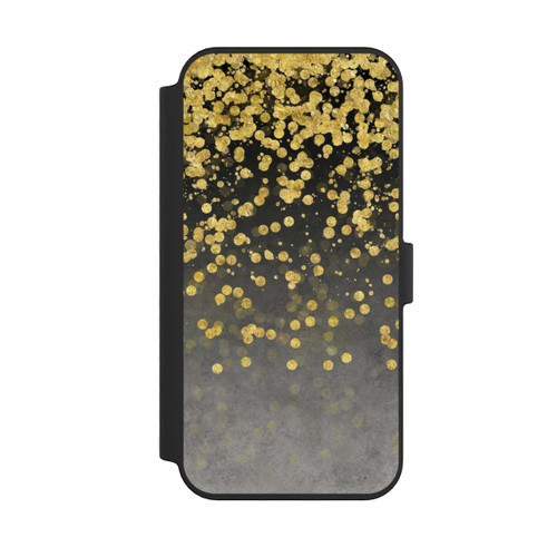 Apple iPhone 14 Pro Max NIVOflip glänzender Goldregen