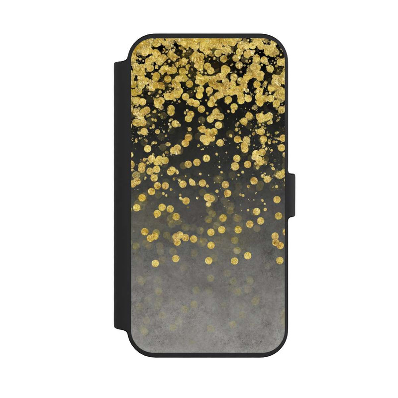 iPhone 14 Pro Max NIVOflip glänzender Goldregen