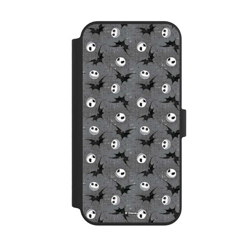 Apple iPhone 14 Pro Max NIVOflip Jack Grey Pattern Tim Burtons Nightmare before Christmas