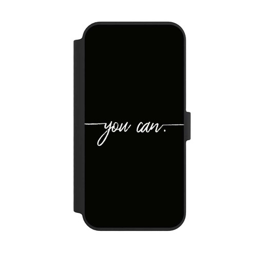 Apple iPhone 14 Pro Max NIVOflip You Can Schwarz