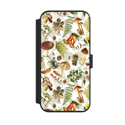 Apple iPhone 14 Pro Max NIVOflip Pilzmuster Weiß