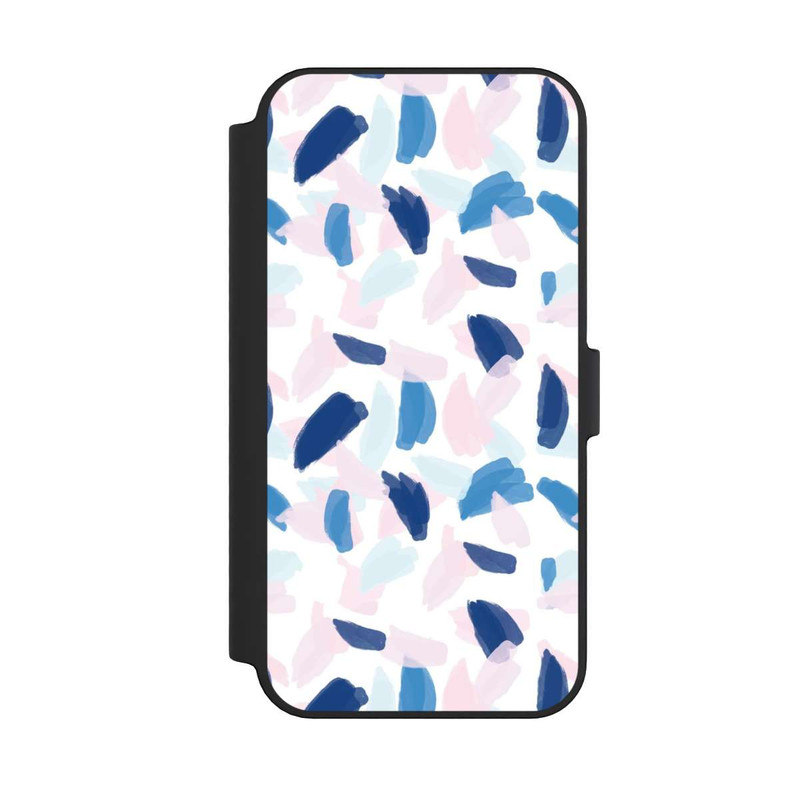 iPhone 14 Pro Max NIVOflip Peinture bleue et rose