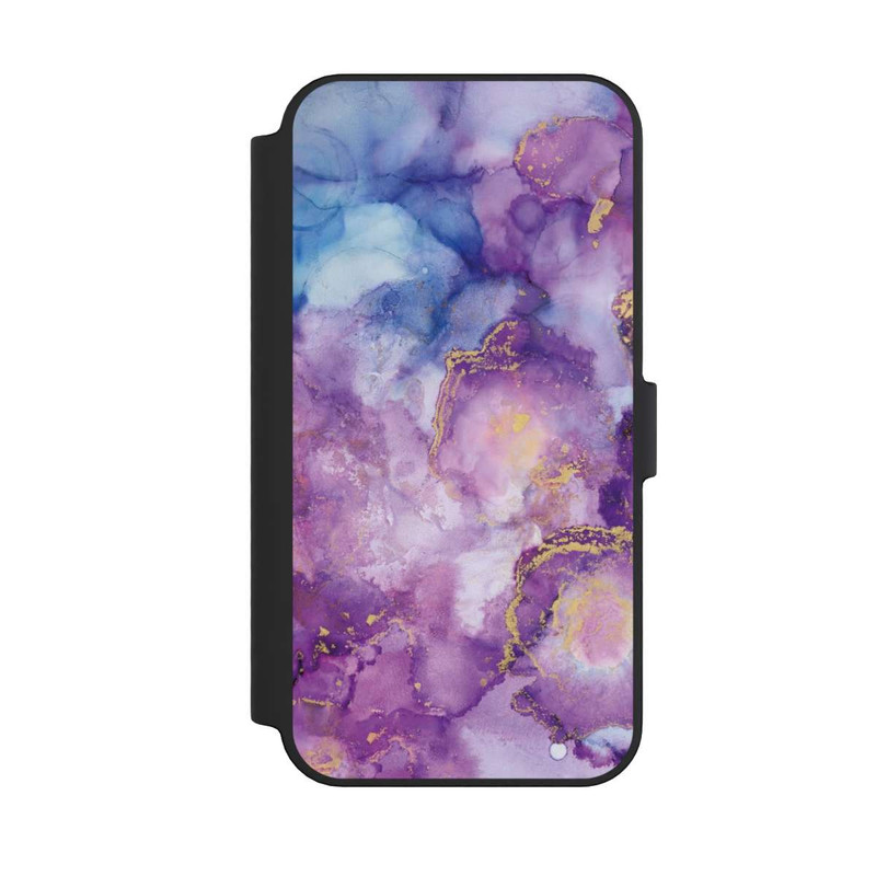 iPhone 14 Pro Max NIVOflip Encre tourbillonnante violette