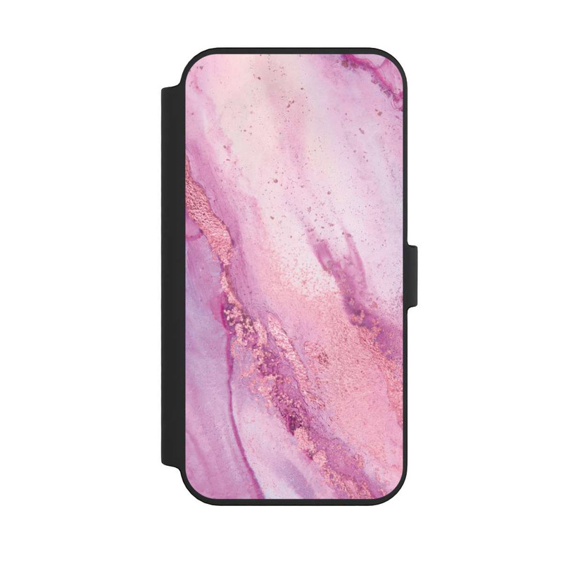 iPhone 14 Pro Max NIVOflip Purple Marble Wall Ink