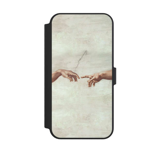 Apple iPhone 14 Pro Max NIVOflip Die Hände von Gott und Adam von Michelangelo Buonarroti