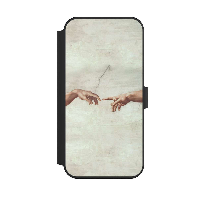 iPhone 14 Pro Max NIVOflip Die Hände von Gott und Adam von Michelangelo Buonarroti