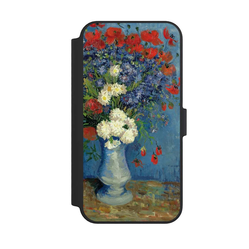 iPhone 14 Pro Max NIVOflip Vase avec Bleuets et Coquelicots - Vicent Van Gogh