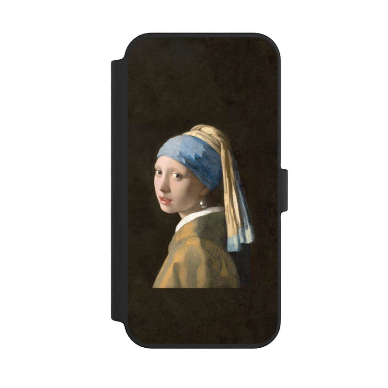 iPhone 14 Pro Max NIVOflip Das Mädchen mit dem Perlenohrring von Johannes Vermeer