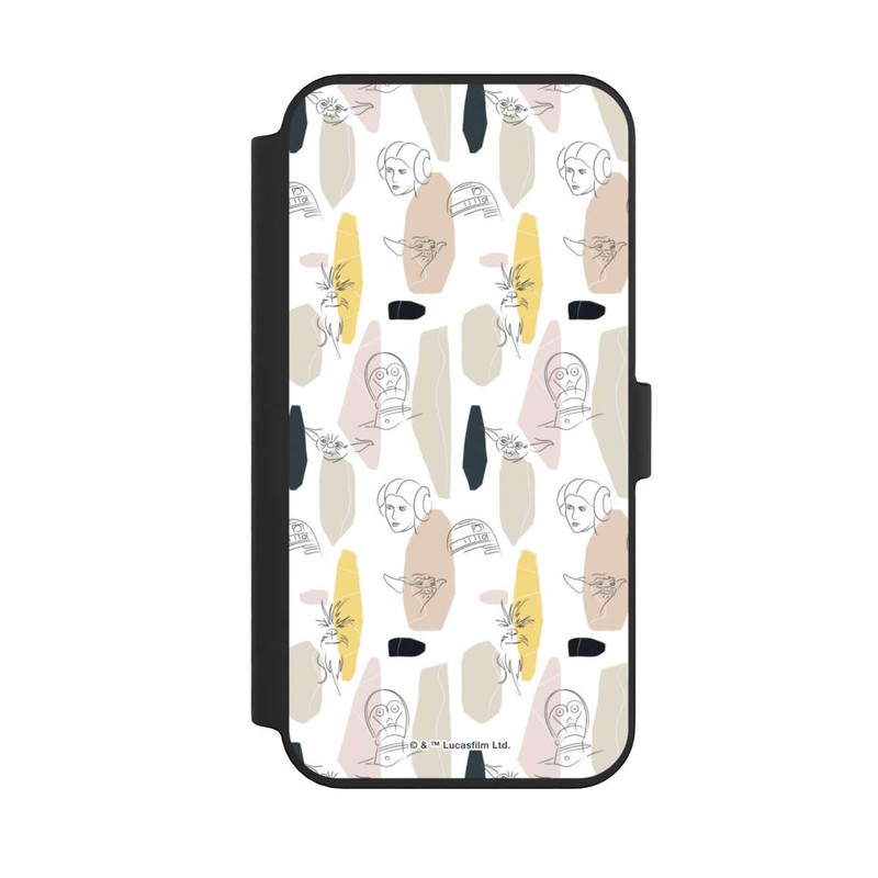 iPhone 14 Pro Max NIVOflip Helle Seite Line Art