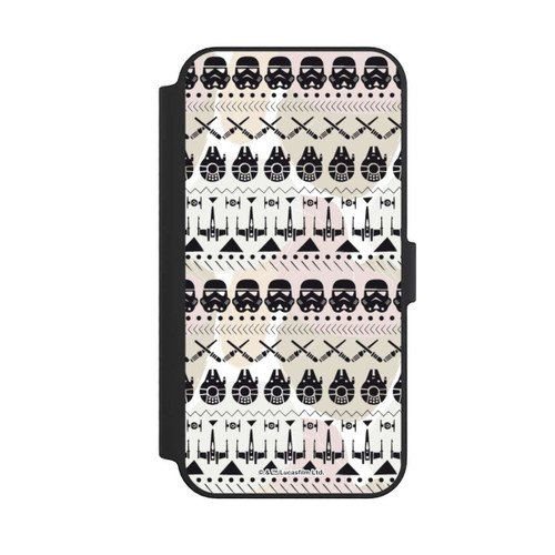 Apple iPhone 14 Pro Max NIVOflip Star Wars Icon-Muster