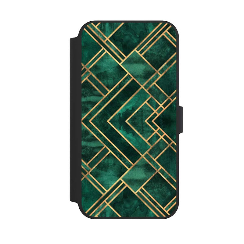 iPhone 14 Pro Max NIVOflip Grüne Blöcke