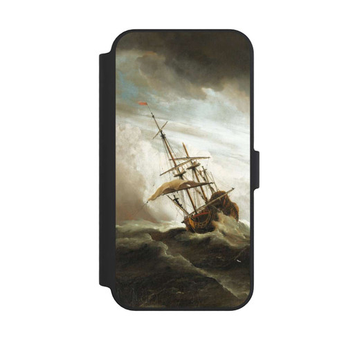 Apple iPhone 14 Pro Max NIVOflip A Ship on the High Seas Caught by a Squall