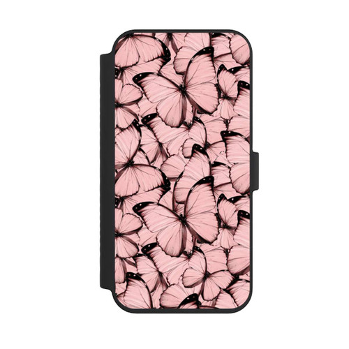 Apple iPhone 14 Pro Max NIVOflip Pink Butterfly Pattern