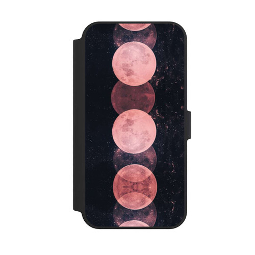 Apple iPhone 14 Pro Max NIVOflip Rosa Mondphasen