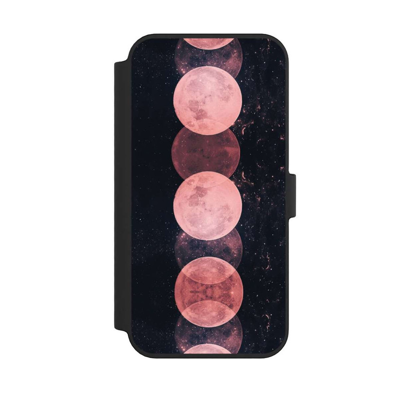 iPhone 14 Pro Max NIVOflip Rosa Mondphasen