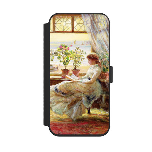 Apple iPhone 14 Pro Max NIVOflip Die Lesende - Charles James Lewis