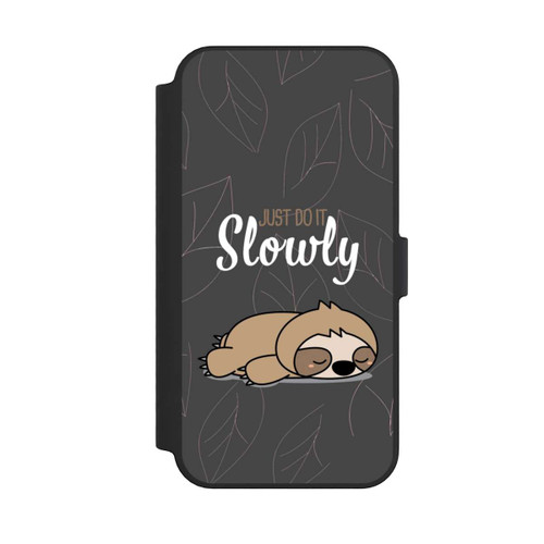 Apple iPhone 14 Pro Max NIVOflip Just Do It Slowly Sloth Grey