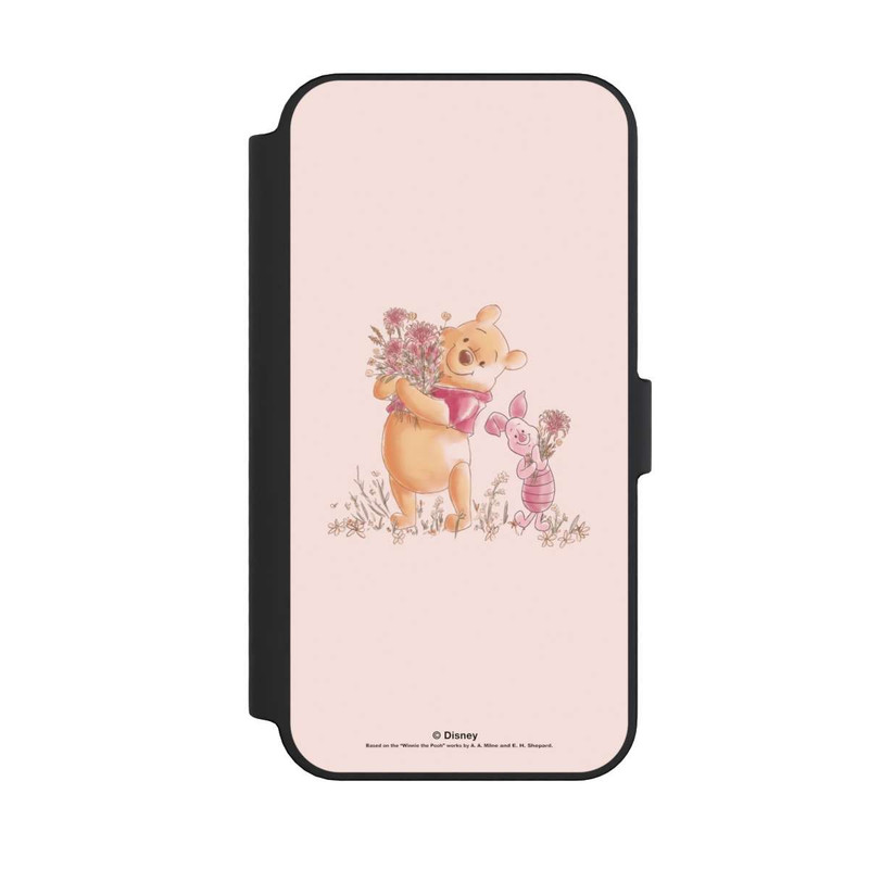 iPhone 14 Pro Max NIVOflip Winnie & Porcinet avec des Fleurs