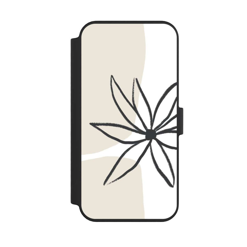 iPhone 14 Pro Max NIVOflip Blume und Creme