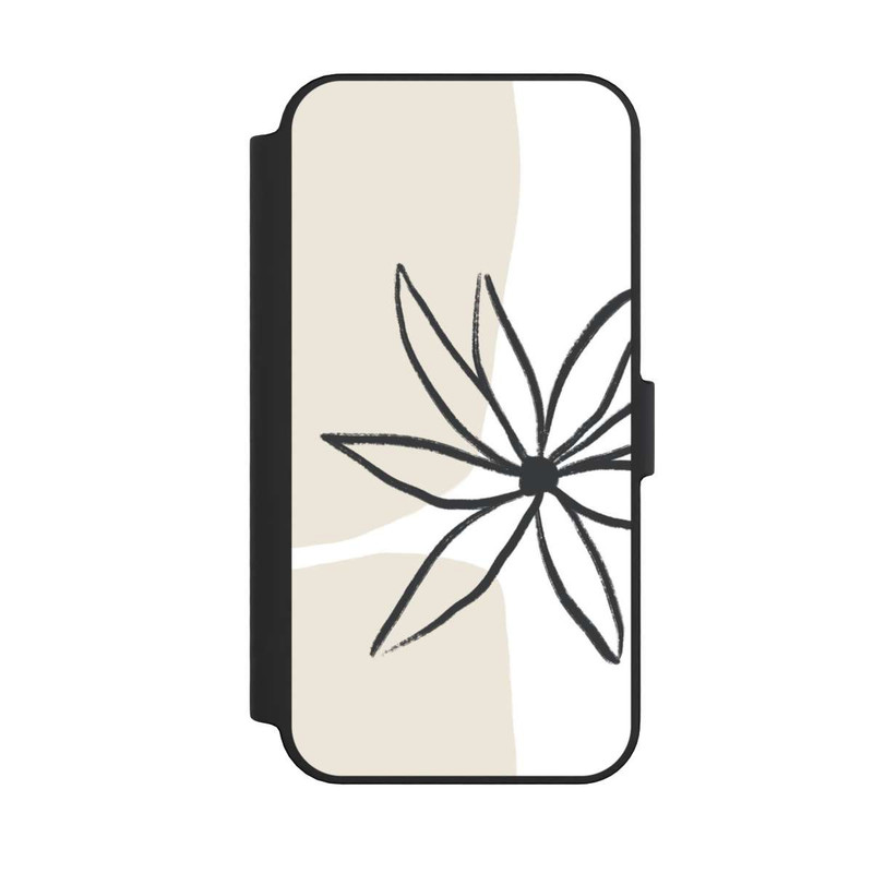 iPhone 14 Pro Max NIVOflip Blume und Creme