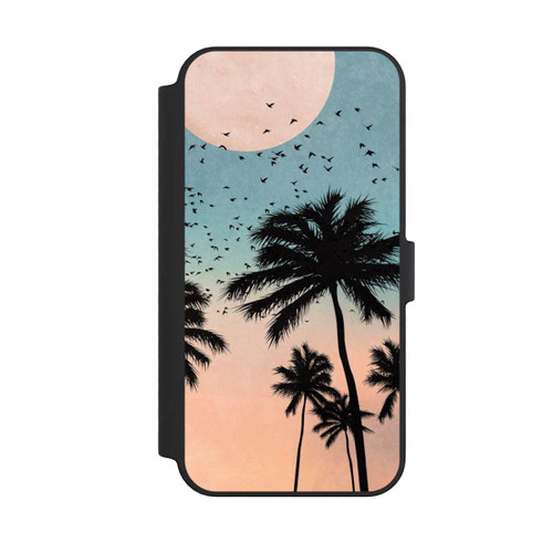 Apple iPhone 14 Pro Max NIVOflip Sonnenaufgang Palmen