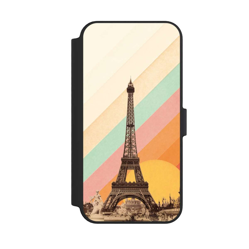 iPhone 14 Pro Max NIVOflip Tour Eiffel arc-en-ciel