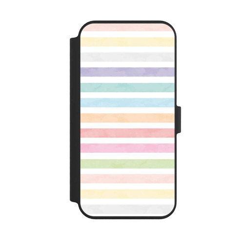 Apple iPhone 14 Pro Max NIVOflip Regenbogenfarbene Streifen
