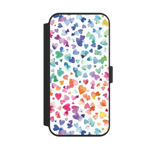 Apple iPhone 14 Pro Max NIVOflip Watercolor Love Hearts
