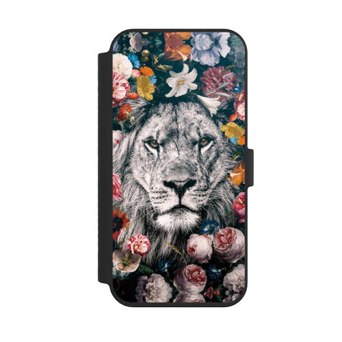 Apple iPhone 14 Pro Max NIVOflip Lion Flowers
