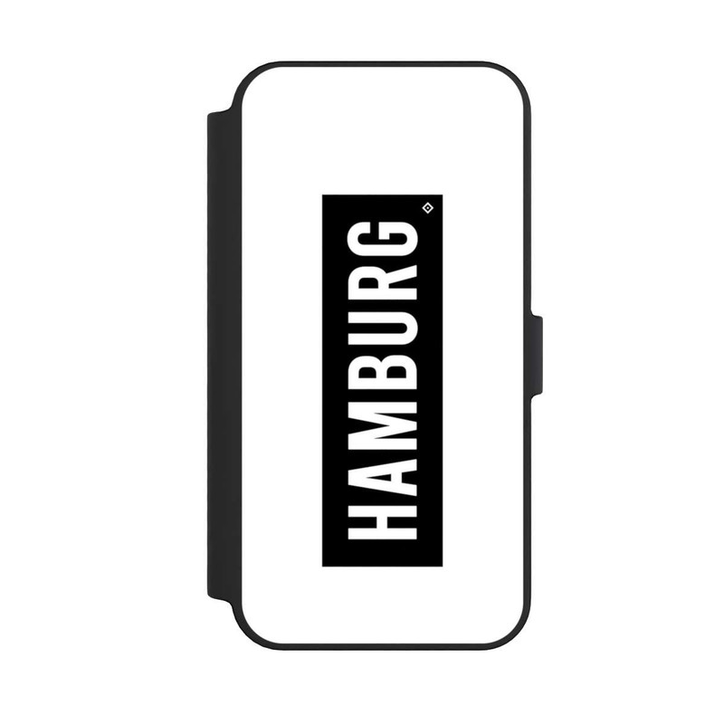 iPhone 14 Pro Max NIVOflip HSV Hamburg Schwarz Weiss
