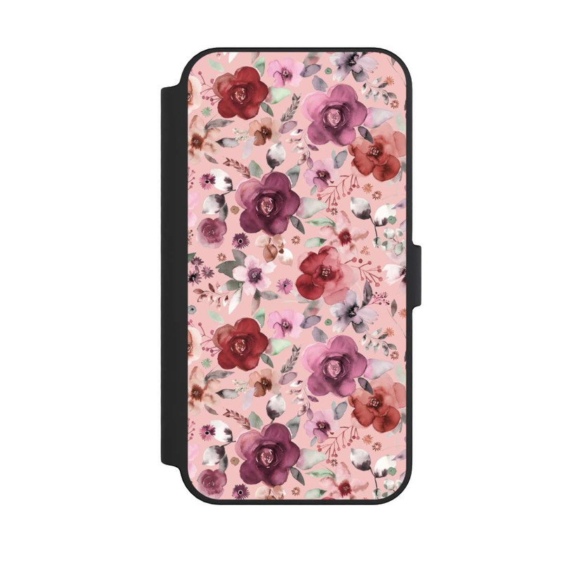 iPhone 14 Pro Max NIVOflip Bouquet Abondant Romance Rose