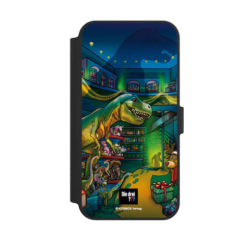 Apple iPhone 14 Pro Max NIVOflip Die Drei Fragezeichen Dino