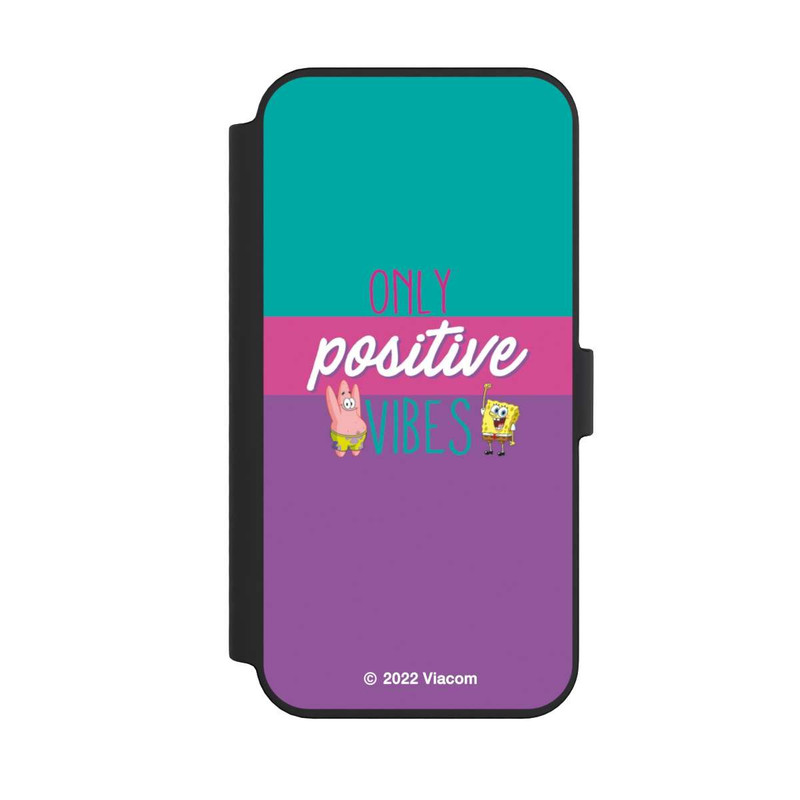 iPhone 14 Pro Max NIVOflip  Spongebob - Only Positive Vibes
