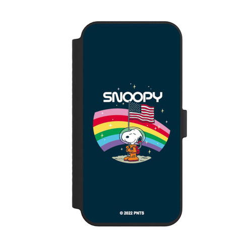 Apple iPhone 14 Pro Max NIVOflip Snoopy Space Traveller Rainbow