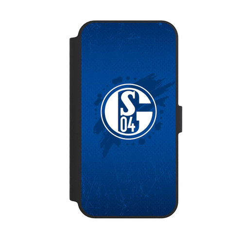 Apple iPhone 14 Pro Max NIVOflip Schalke 04 Farbe Fleck Blau