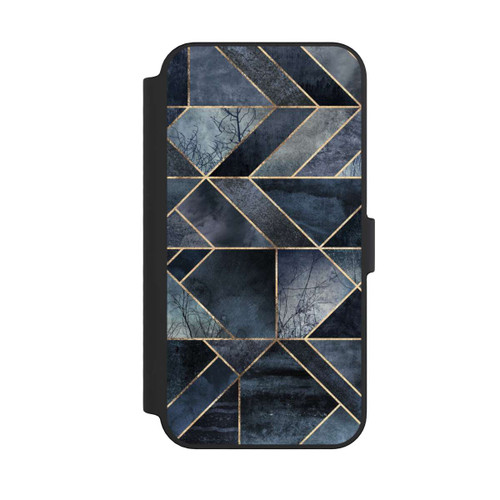 Apple iPhone 14 Pro Max NIVOflip Abstract Nature-Dark Blue