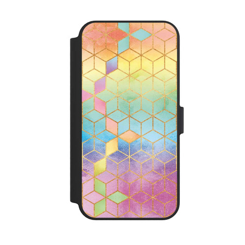 Apple iPhone 14 Pro Max NIVOflip Regenbogenwürfel