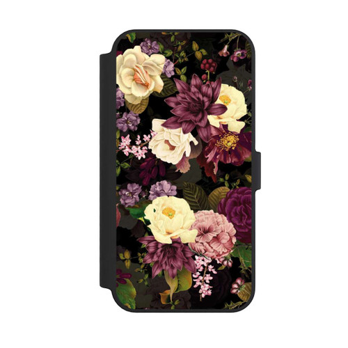 Apple iPhone 14 Pro Max NIVOflip Fleurs Sombres &amp; Abeilles