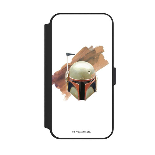 Apple iPhone 14 Pro Max NIVOflip Casque Boba Fett Blanc