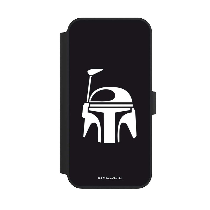 iPhone 14 Pro Max NIVOflip Boba Fett Helm Schwarz