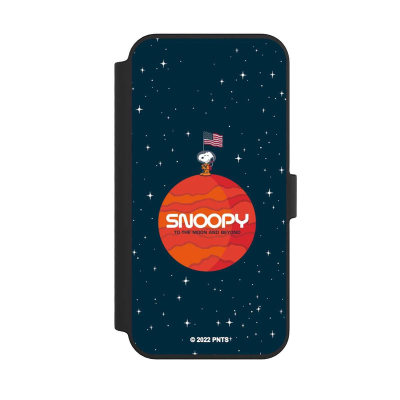 iPhone 14 Pro Max NIVOflip Snoopy Weltraumreisender Orange