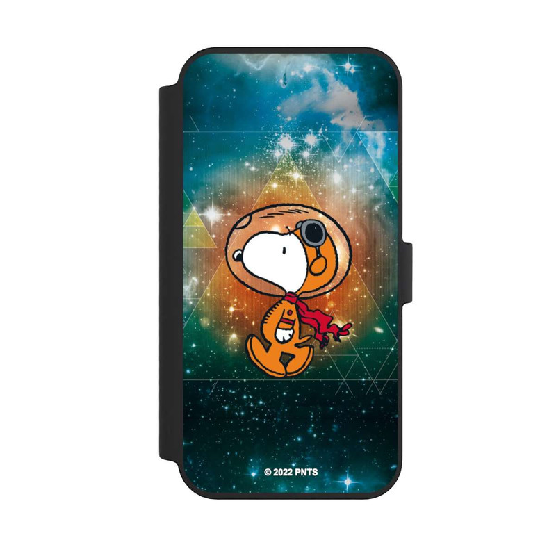 iPhone 14 Pro Max NIVOflip Snoopy Weltraumreisender Grün