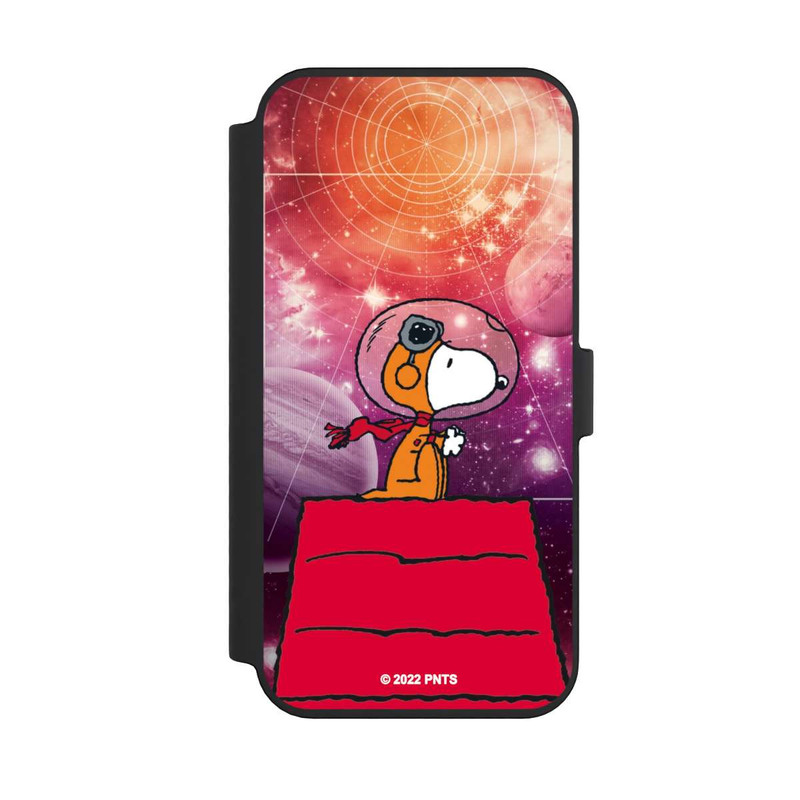 iPhone 14 Pro Max NIVOflip Snoopy Weltraumreisender Planet