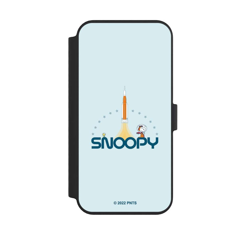 iPhone 14 Pro Max NIVOflip Snoopy Weltraum Traveller Rakete