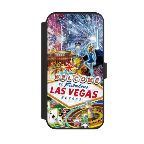 Apple iPhone 14 Pro Max NIVOflip Las Vegas Art By P.D. Moreno