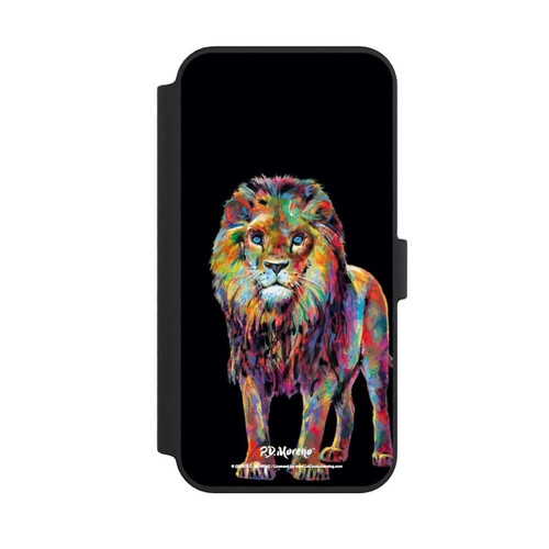 Apple iPhone 14 Pro Max NIVOflip Löwe Bunte Kunst von P.D. Moreno